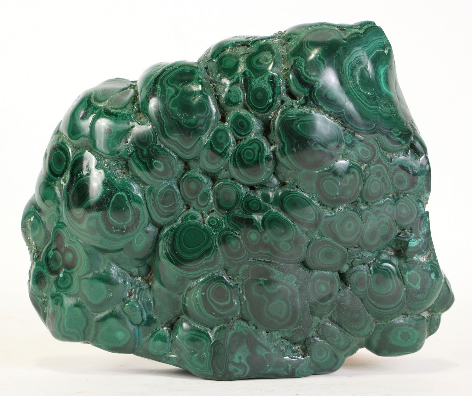 SPECTACULAR BULLSEYE MALACHITE SPECIMEN (1 of 1)