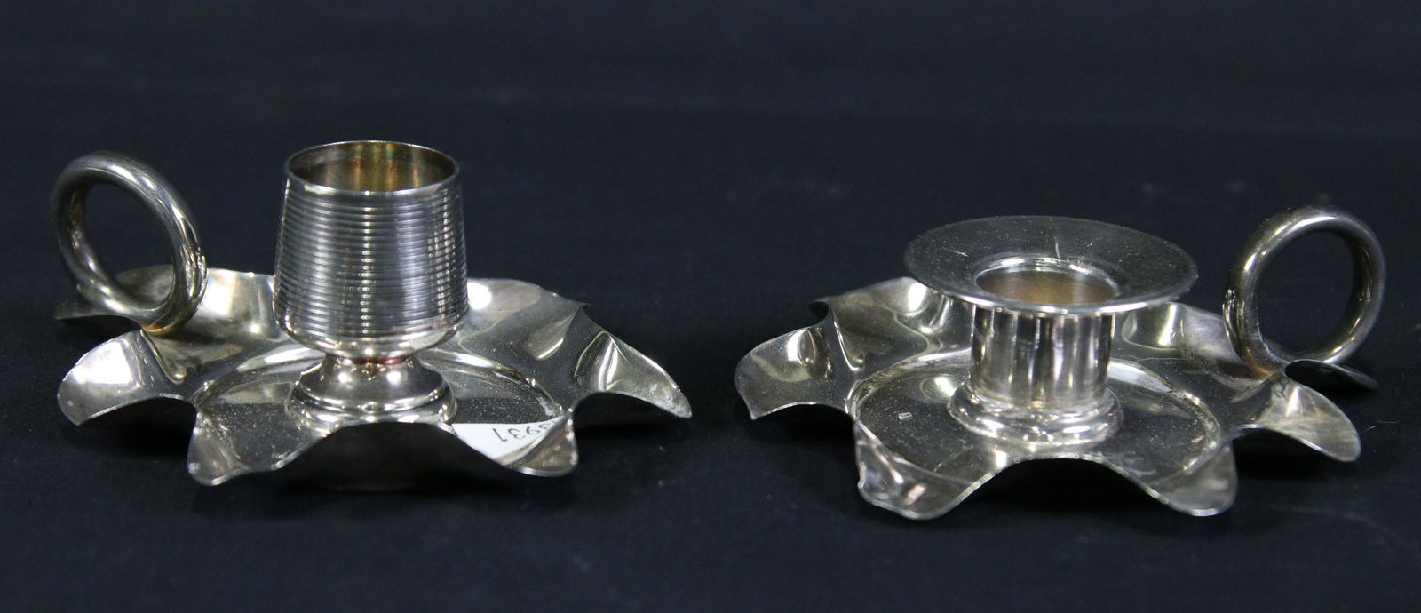 MIXED LOT OF THREE SILVER STANDS (1 of 6)