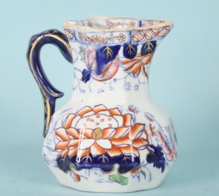 ANTIQUE MASON'S IRONSTONE CREAM JUG (1 of 4)