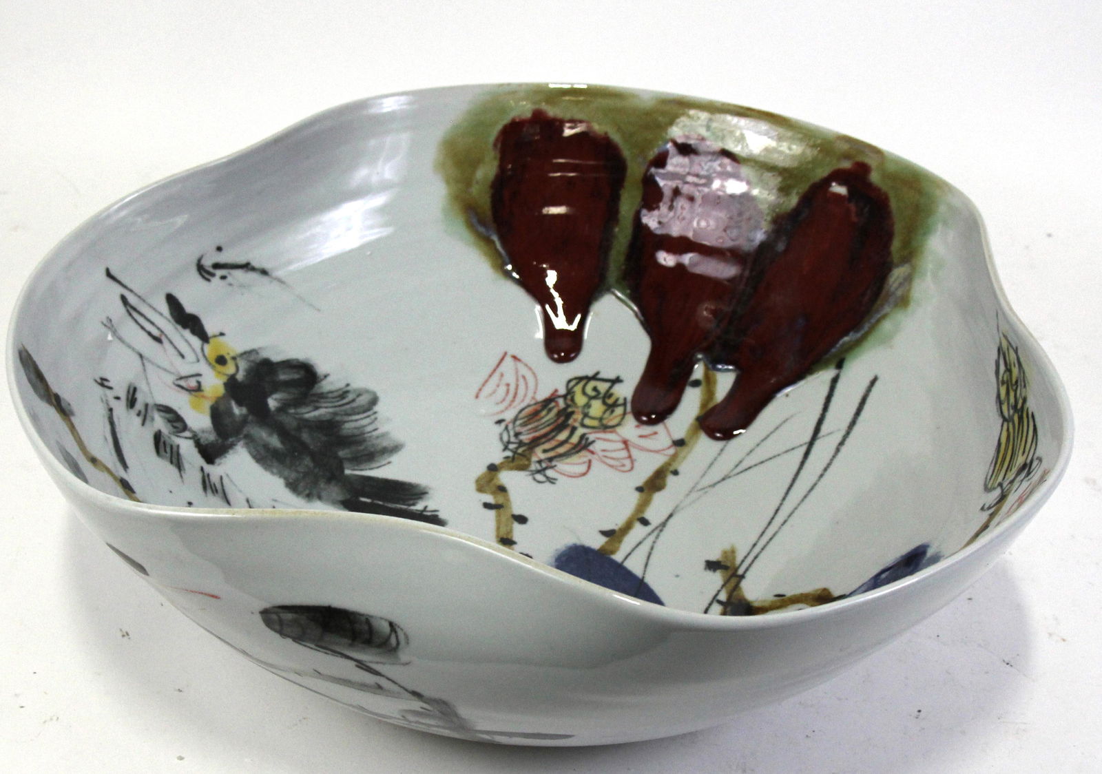 CONTEMPORARY CHINESE CERAMIC BOWL (1 of 3)