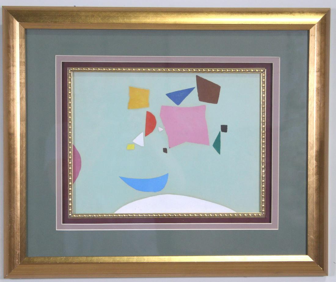 JOHN HANSEGGER ABSTRACT ACRYLIC ON CANVAS (1 of 4)