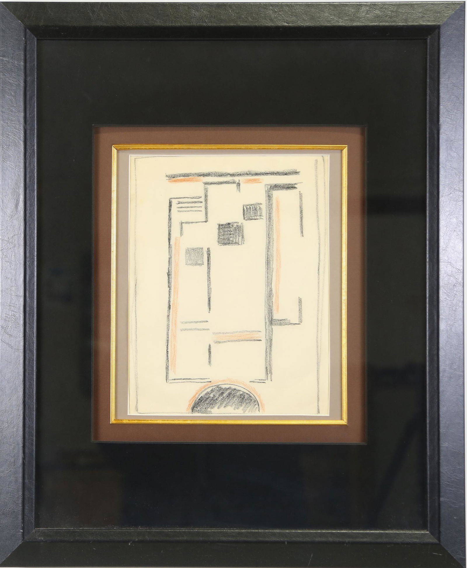 JOHN K. HANSEGGER "ABSTRACT SKETCH" (1 of 2)