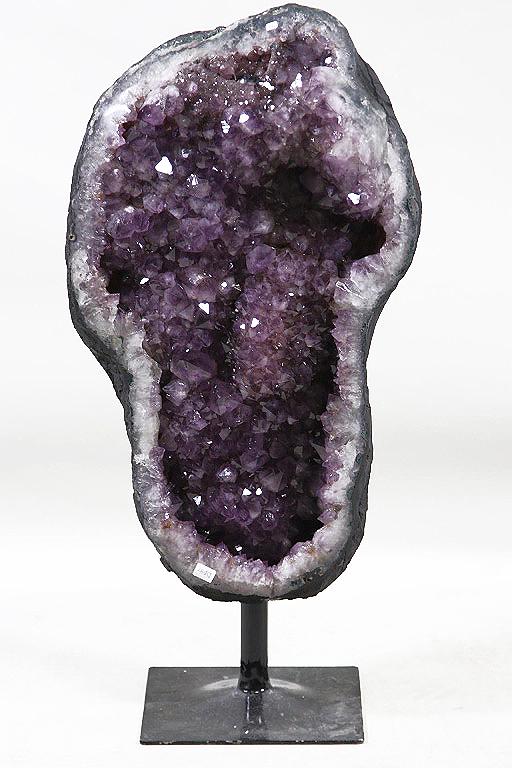 HUGE AMETHYST GEODE ON STAND (1 of 4)