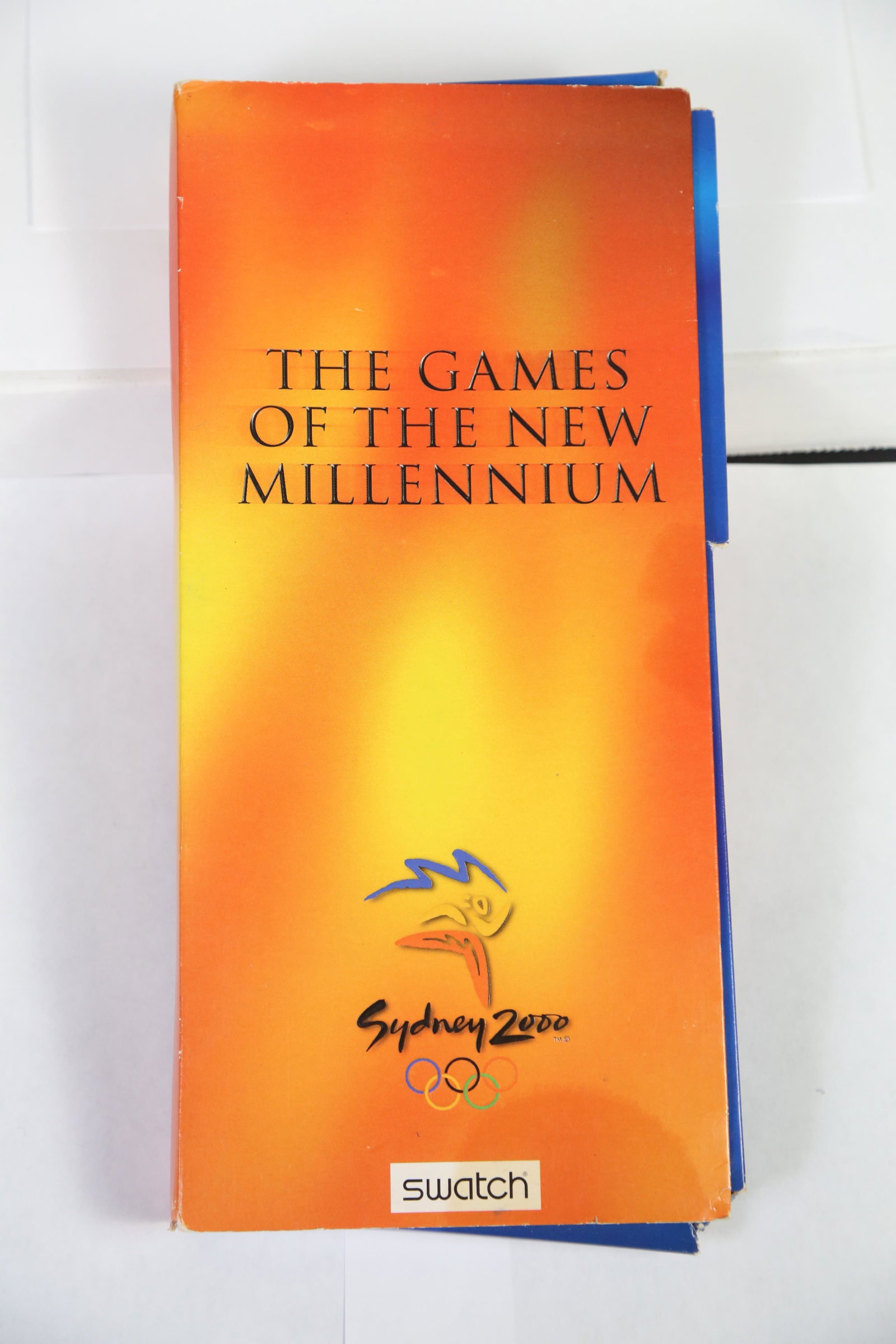 SWatch LIMITED EDITION 2000 SYDNEY GAMES Watch: SWATCH WATCH FOR THE 2000 SYDNEY GAMES IN ITâ€™S ORIGINAL GOLD BOX.