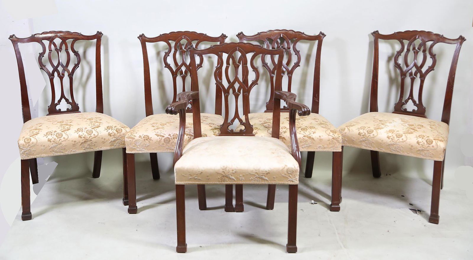 SET OF TWELVE BAKER DINING ROOM CHAIRS (1 of 8)