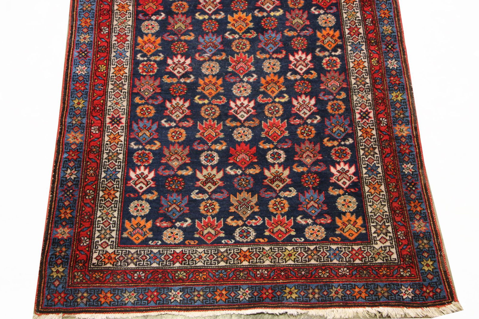 HAND KNOTTED PERSIAN HANADAN RUNNER (1 of 5)