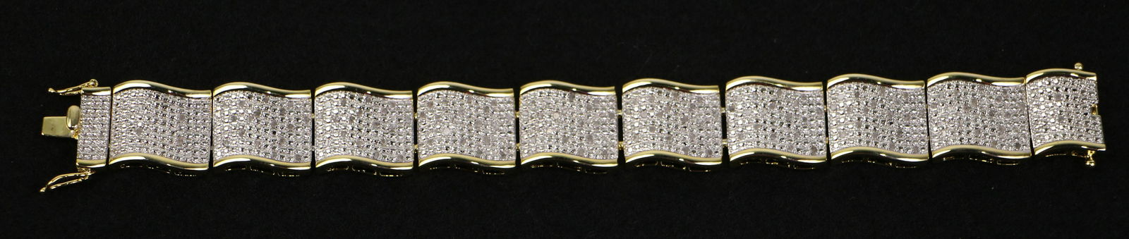 ROLEX STYLE DIAMOND ESTATE BRACELET: ROLEX STYLE DIAMOND ESTATE BRACELET (L16)