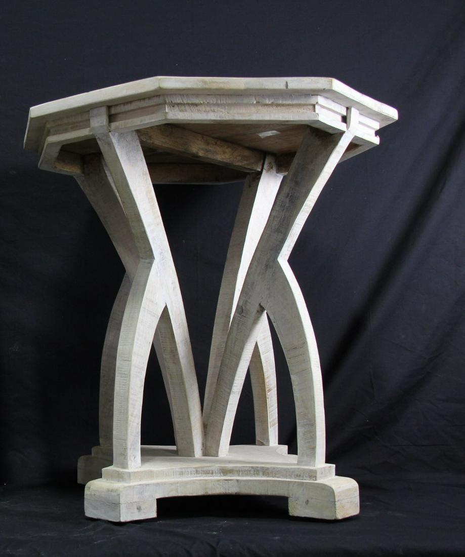 Painted Wooden Side Table