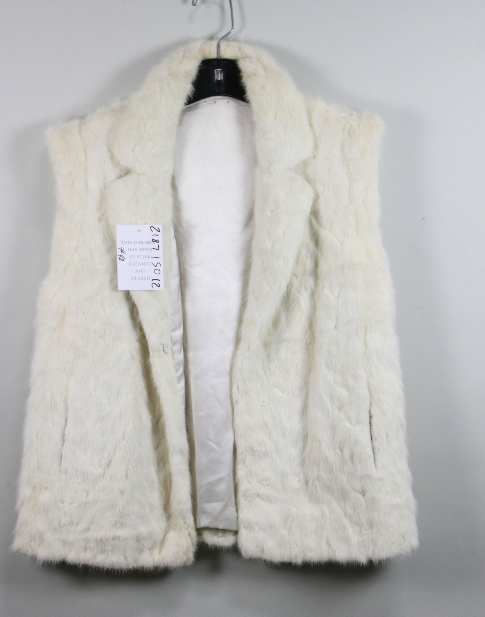 TOURMALINE MINK SECTIONS JACKET: TOURMALINE MINK SECTIONS JACKET SIZE MEDIUM
