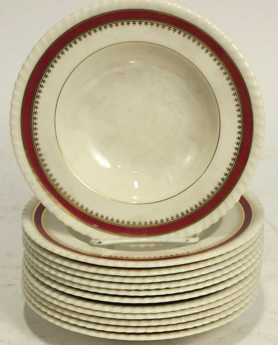 SET OF 12 TIFFANY CO. BY LENOX BOWLS: SET OF 12 TIFFANY CO. BY LENOX BOWLS. Height: 1 by Width: 8 by Depth: 8