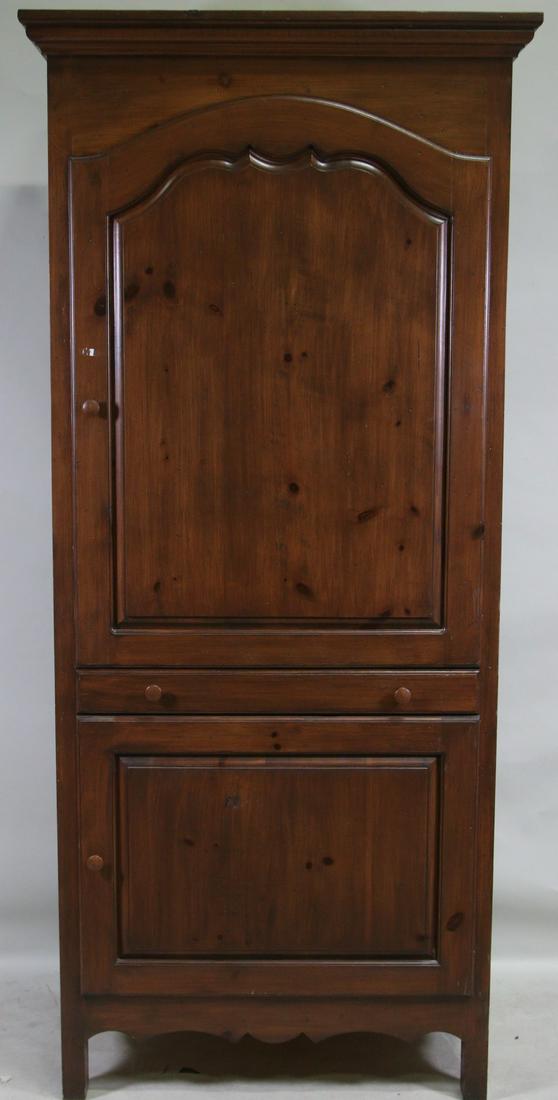 FRENCH STYLE CARVED PINE CABINET (1 of 5)