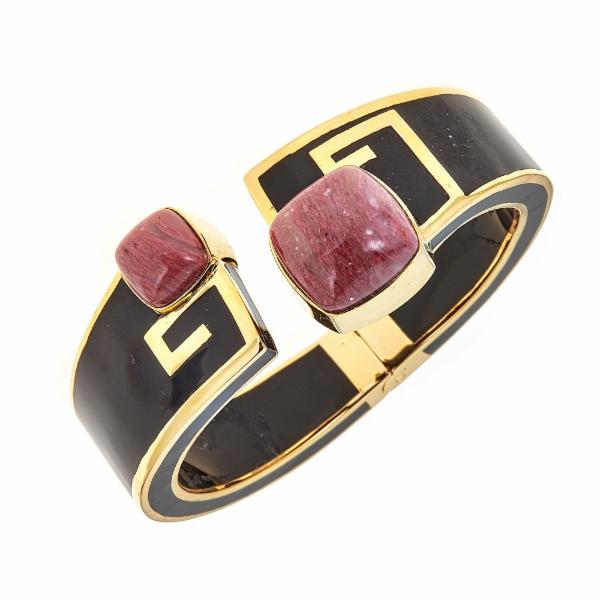 CRISTINA SABATINI JANUS BLACK CZ BANGLE (1 of 1)