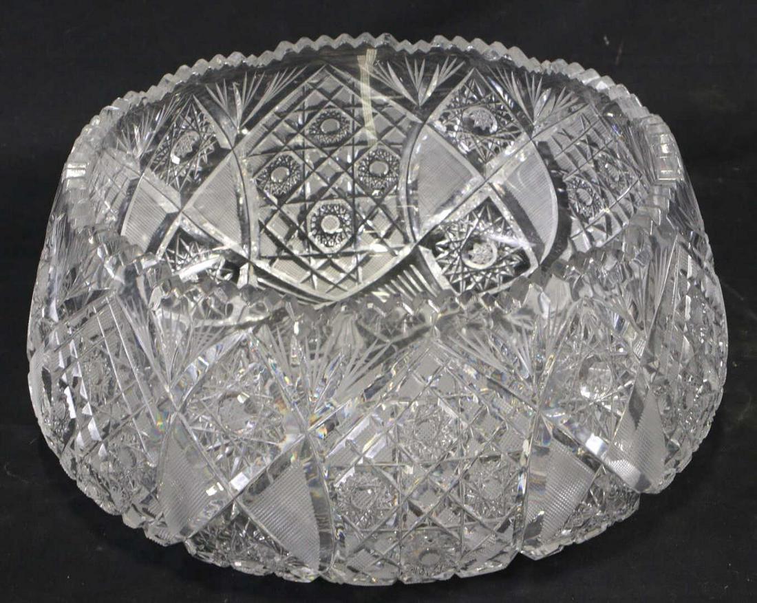 CUT CRYSTAL BOWL (1 of 4)