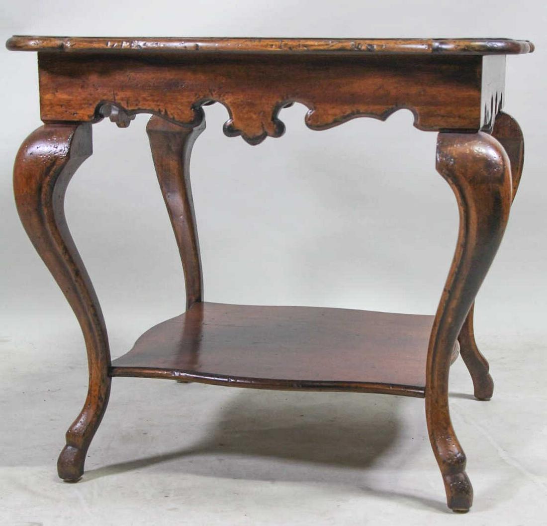 COUNTRY FRENCH STYLE END TABLE BY CASTELLIAN (1 of 5)