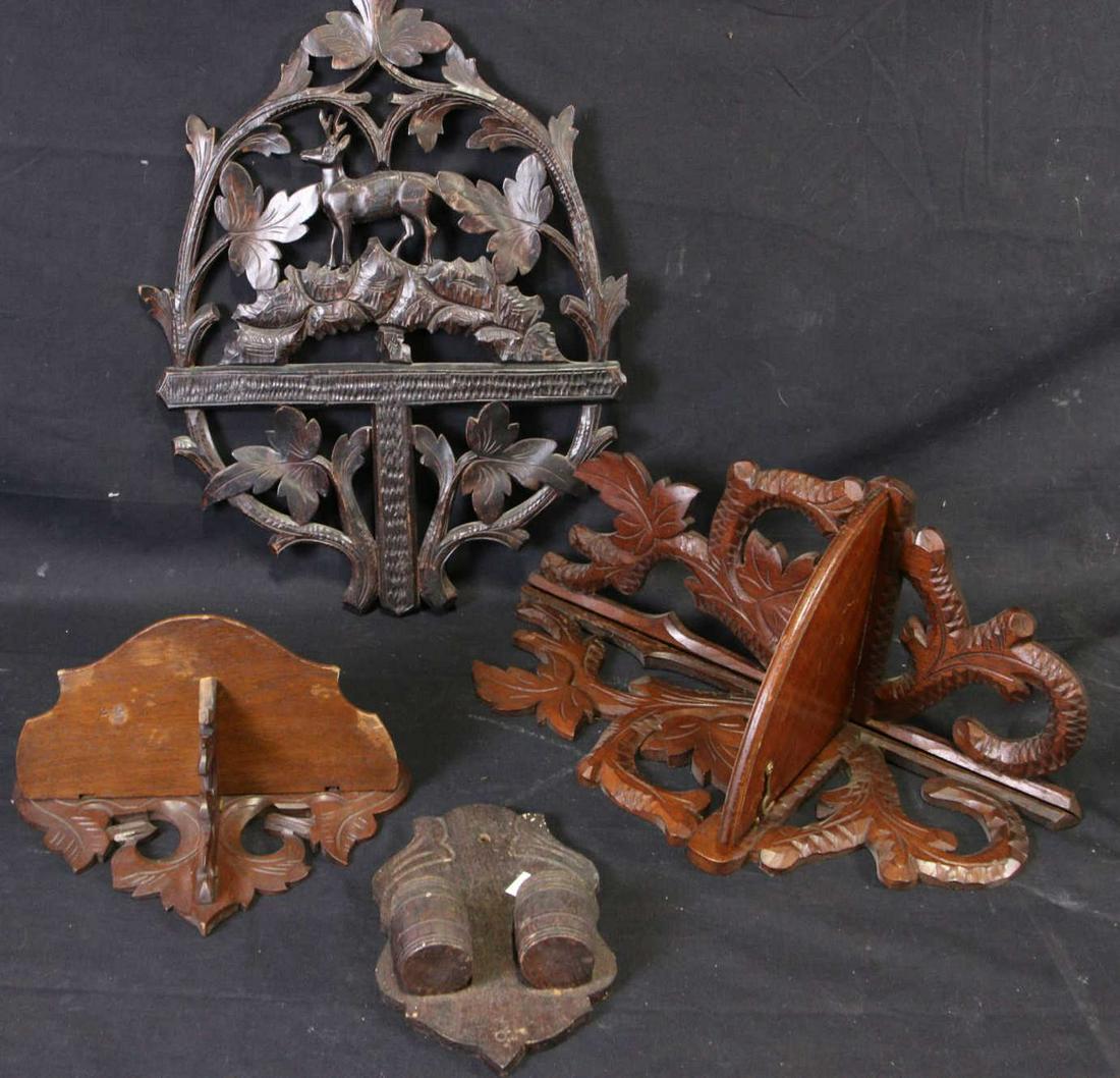 MIXED LOT OF FOUR ANTIQUE TRAMP WORKS (1 of 2)