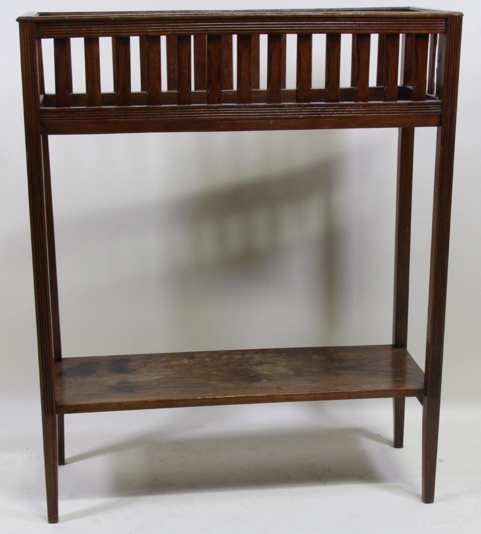 ANTIQUE PLANTER STAND (1 of 3)