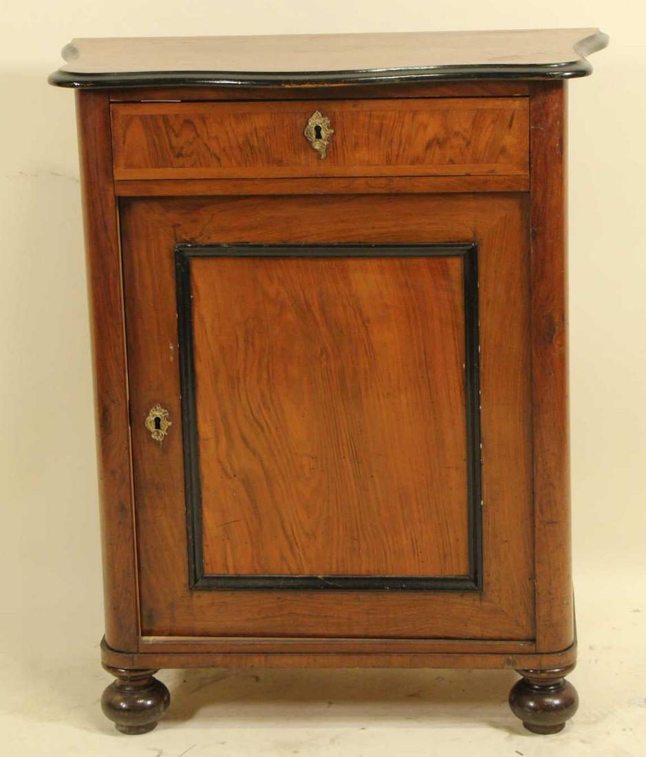 CIRCA 1860's MAHOGANY CABINET: CIRCA 1860's MAHOGANY CABINET. Height: 29.5 by Width: 19 by Depth: 15.5