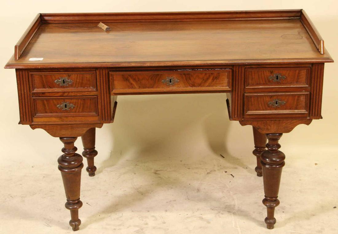 CIRCA 1860'S WALNUT DESK (1 of 5)