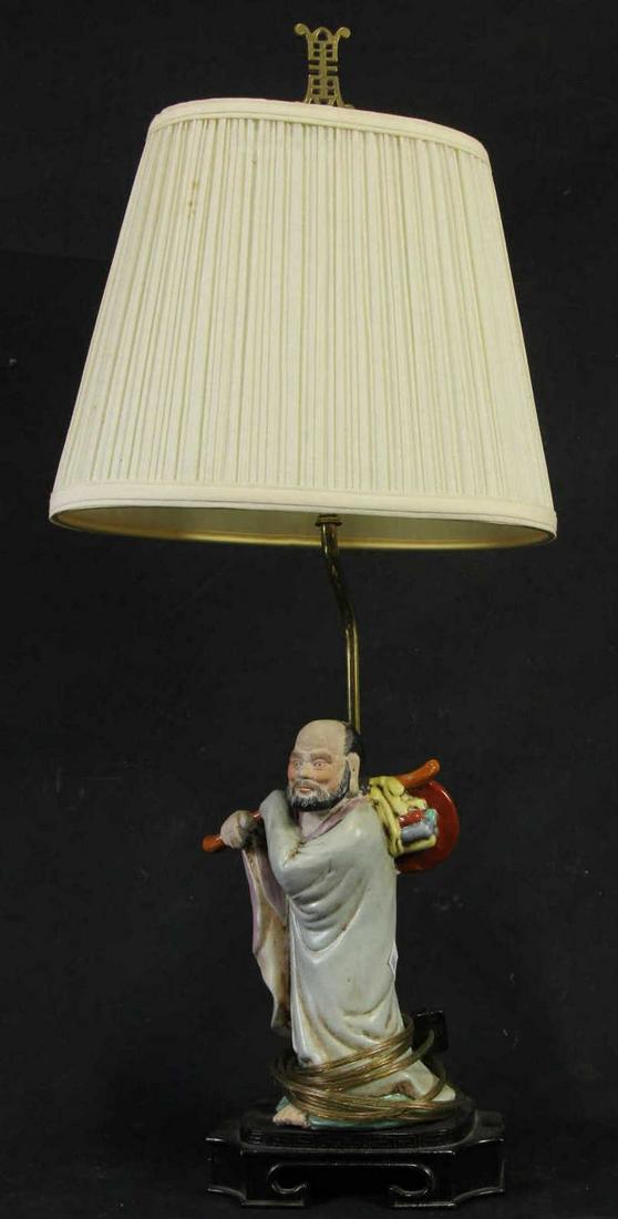 CHINESE FIGURAL LAMP (1 of 2)