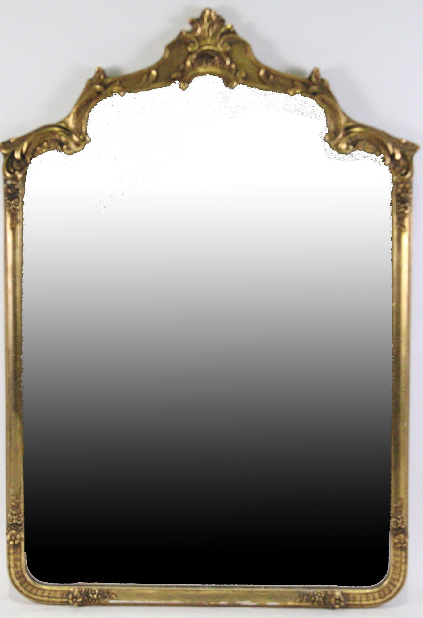 VINTAGE GILT FRAMED MIRROR (1 of 3)