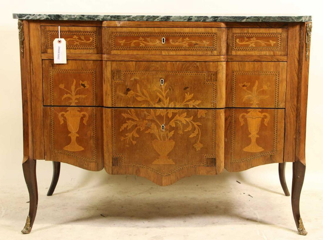 1910'S MAHOGANY FRENCH CHEST OF DRAWERS (1 of 6)