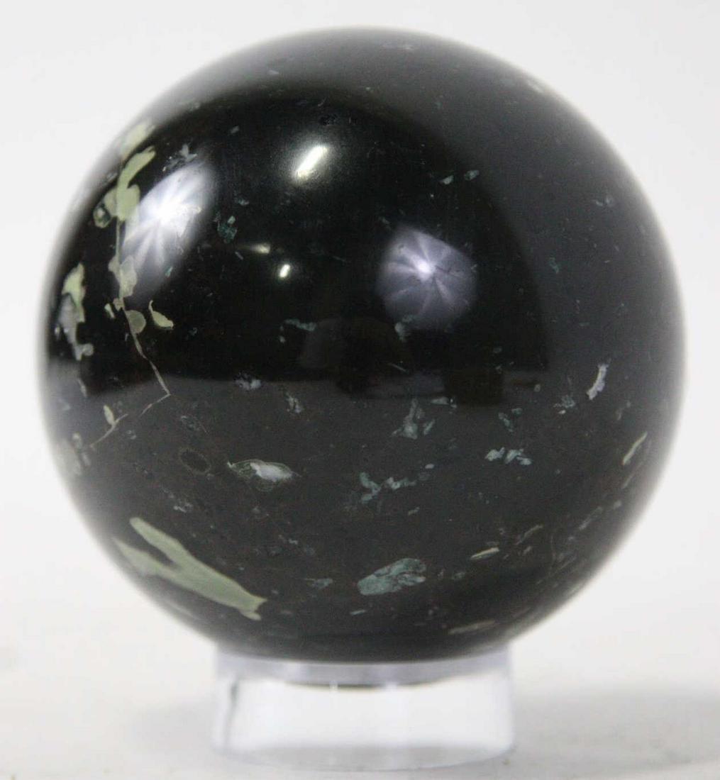 4.8lb JADE BLOSSOM SPHERE (1 of 2)