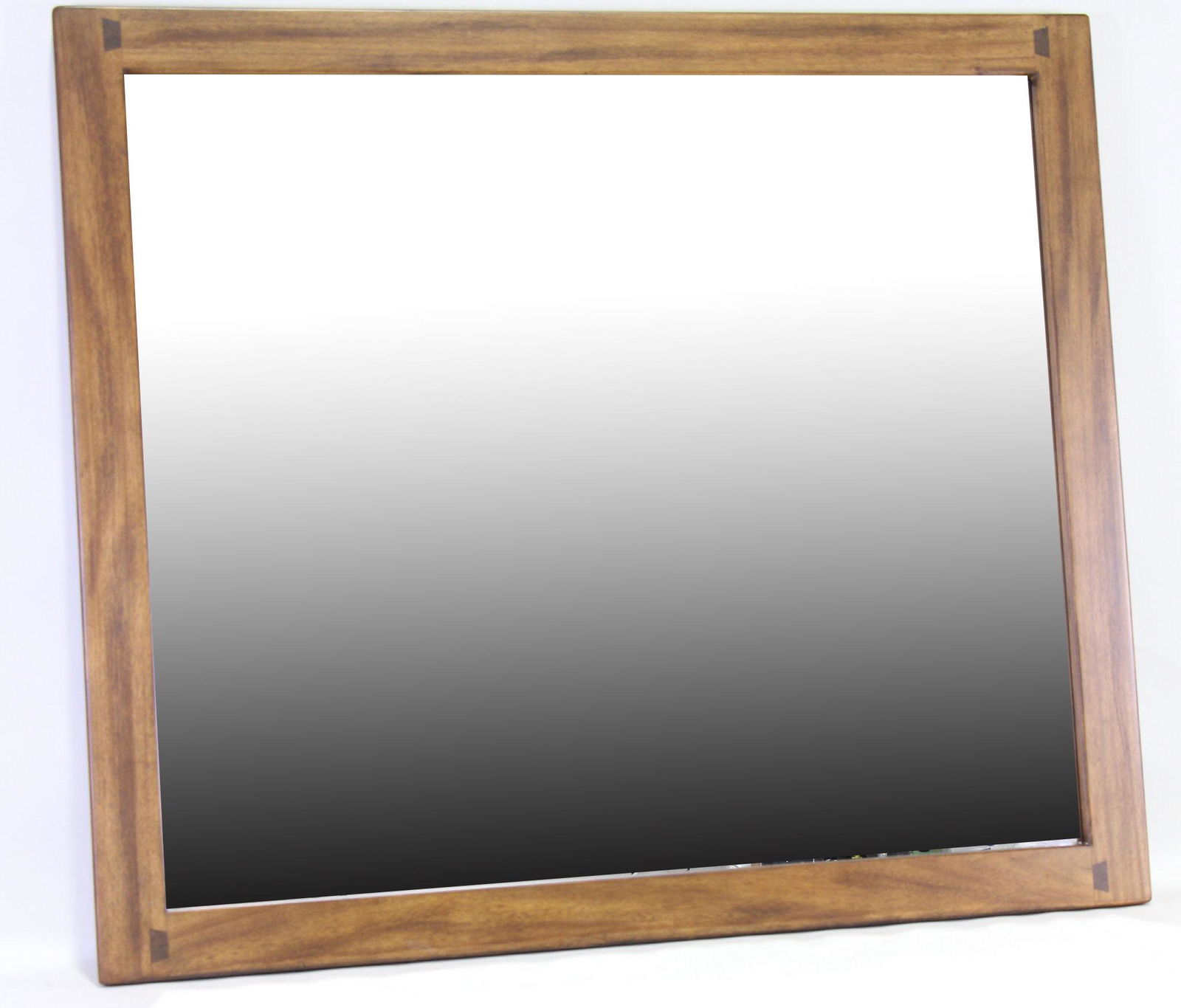 CONTEMPORARY WOODEN FRAMED MIRROR (1 of 2)
