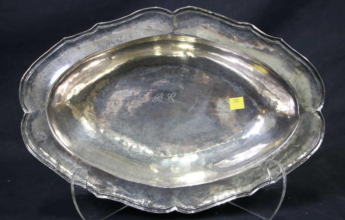 SPANISH COLONIAL PERUVIAN STERLING SILVER BOWL (1 of 5)