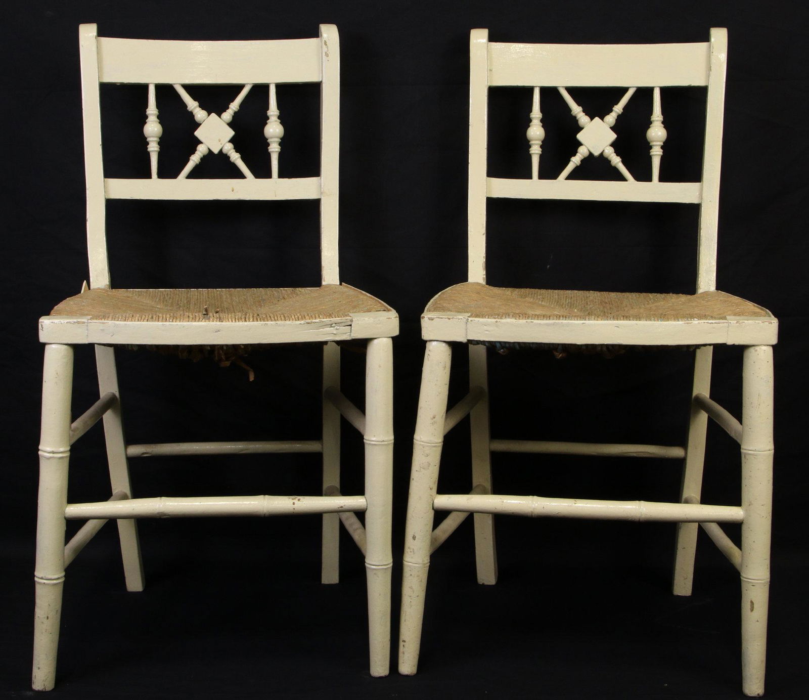 PAIR OF 19th CENTURY REGENCY CHAIRS (1 of 1)