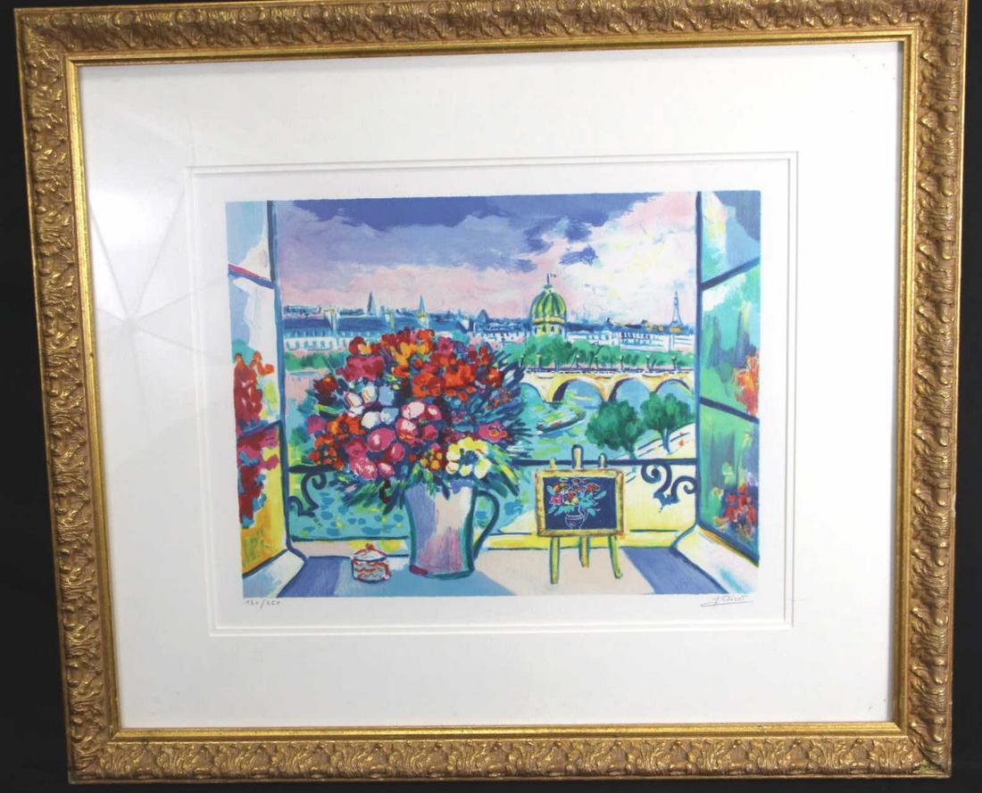 CONTEMPORARY LITHOGRAPH BY PICOT (1 of 8)