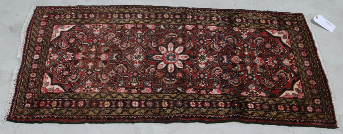 HAND KNOTTED PERSIAN JOZAN WOOL RUG (1 of 4)