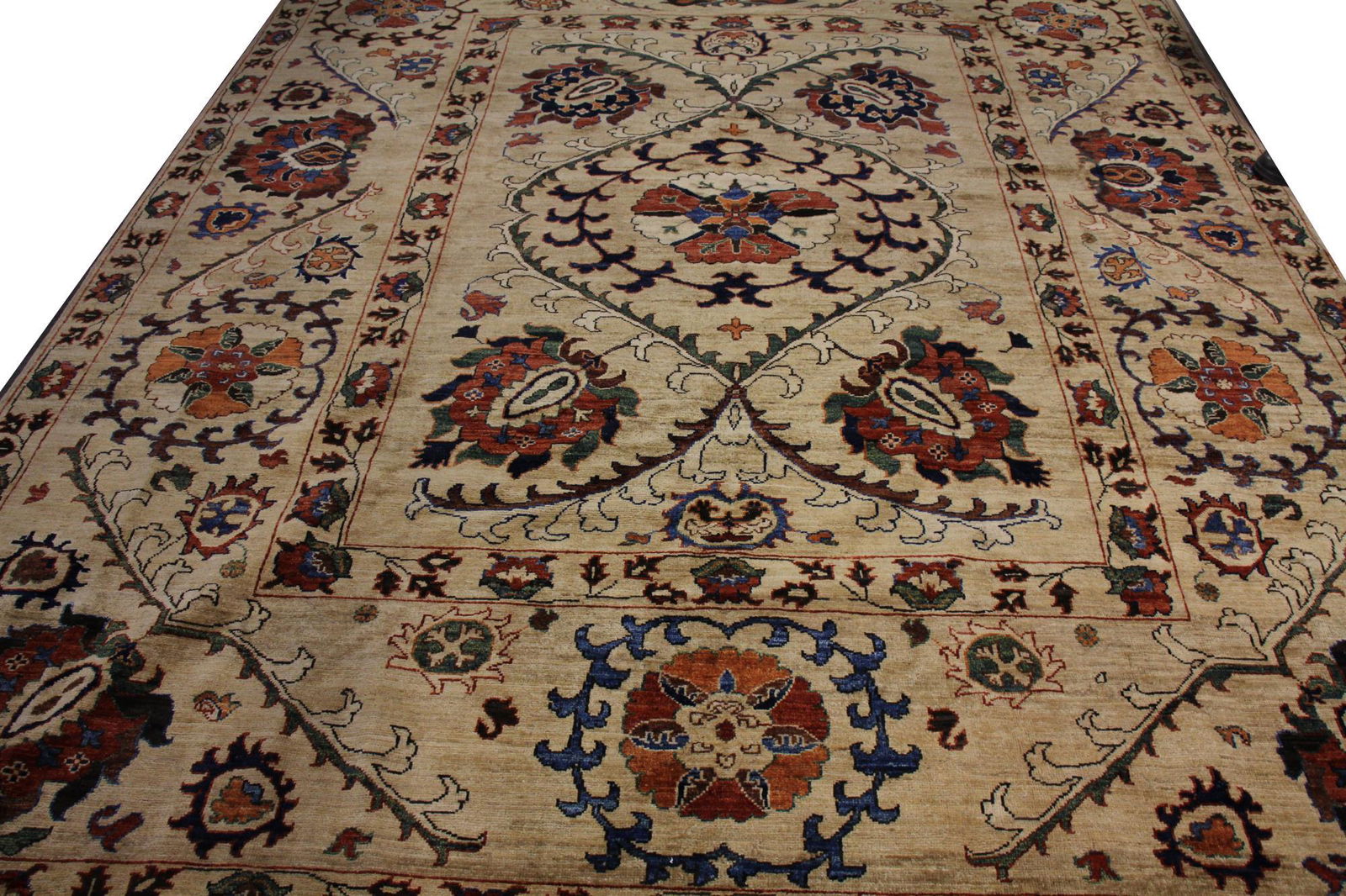 BROWN & MULTICOLOR RUG (1 of 5)