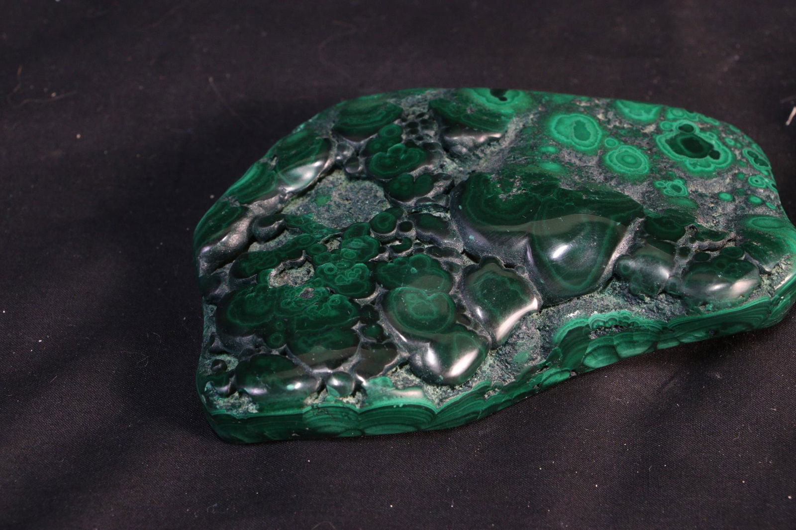 POLISHED MALACHITE SPECIMEN (1 of 2)