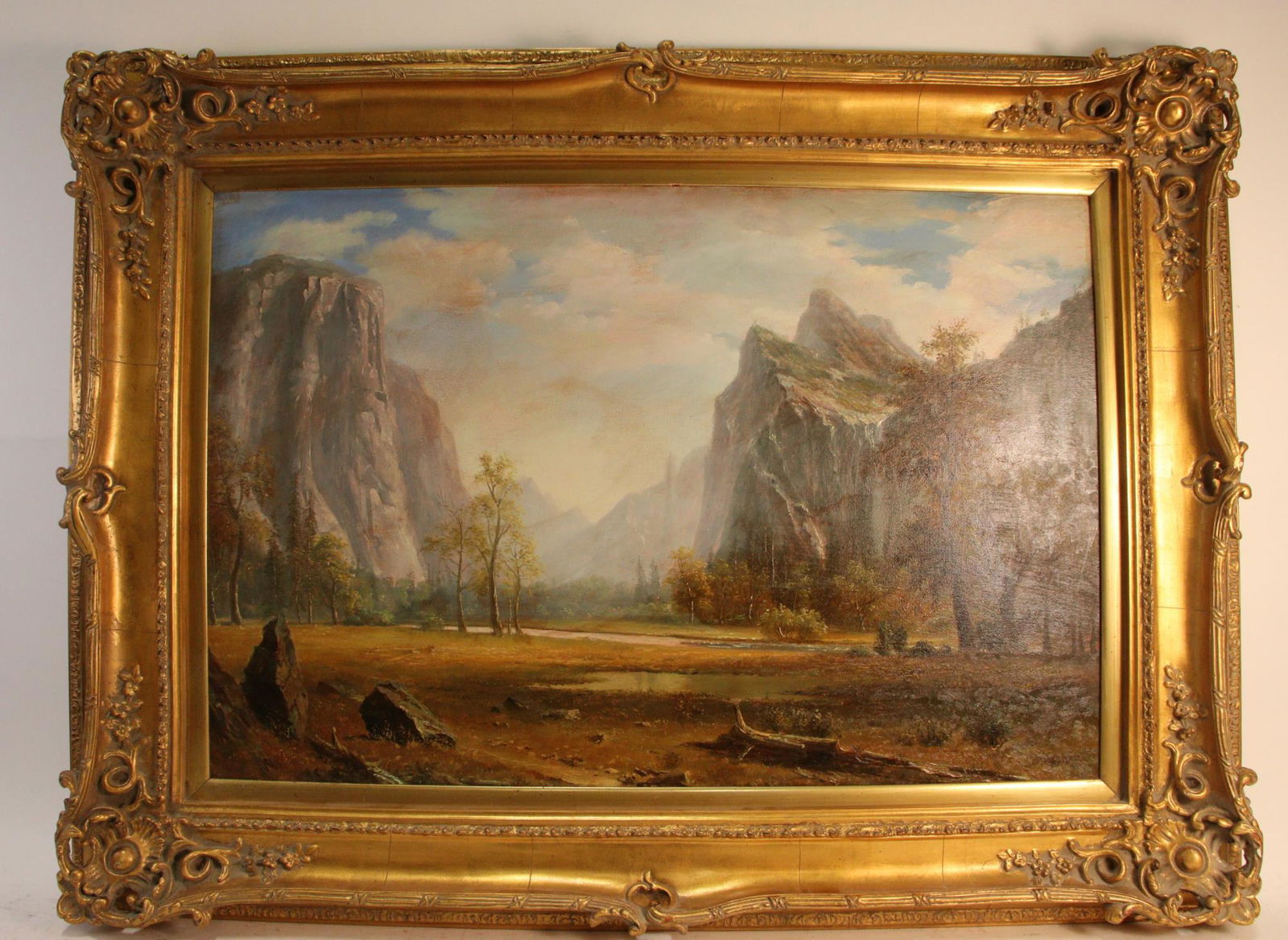 J. F. KENSEH LANDSCAPE OIL ON CANVAS (1 of 3)