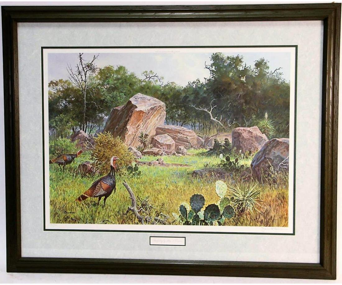 JOHN P. COWAN "TOMFOOLERY" #198/860 SIGNED PRINT: JOHN P. COWAN (AMERICAN 1920-2008) "TOMFOOLERY" SIGNED LIMITED EDITION #198/860 PRINT. Height: 29.75 in. by Width: 36.75 in.