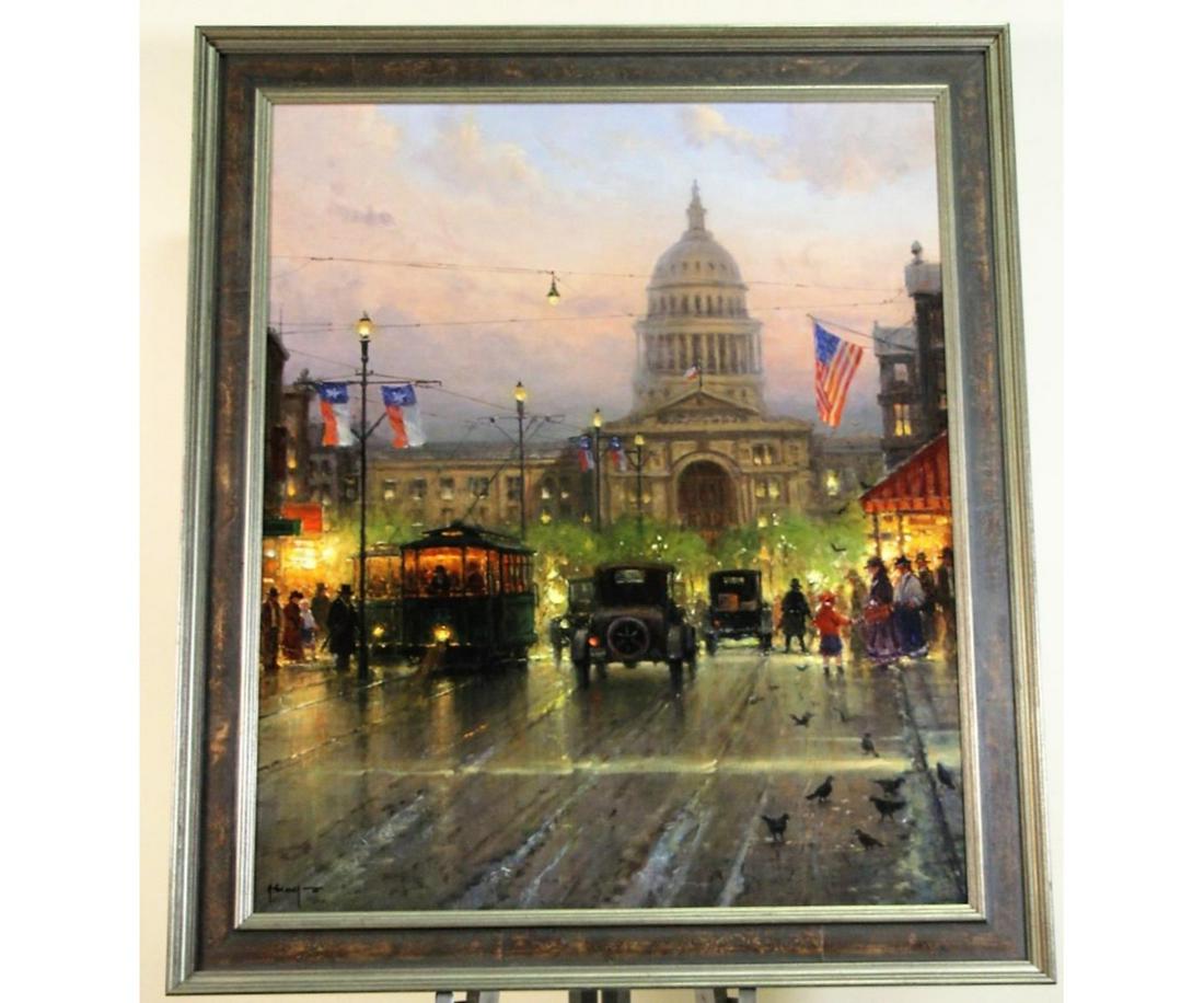 G. HARVEY TEXAS CAPITAL PRINT, EDITION 29/50 A.P.: G. HARVEY (TEXAS, 1933-2017) TEXAS CAPITAL PRINT, EDITION 29/50 A.P. Height: 42 in. by Width: 36 in.