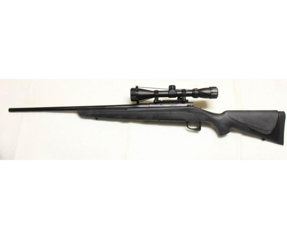 REMINGTON 770 MAGNUM BA 300WIN RIFLE W/SCOPE (NEW): REMINGTON 770 MAGNUM SPORTMANS BOLT ACTION .300WIN RIFLE WITH 3-9X40 SCOPE - 24" BARREL, 5 ROUND DETACHABLE MAGAZINE, SYNTHETIC STOCK CALIBER: .300WIN; SERIAL NUMBER: H70055879;