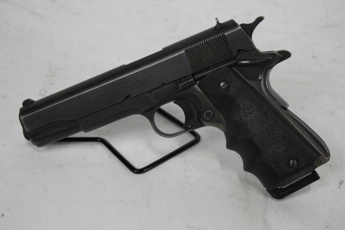 COLT M1991A1 SERIES 80 .45ACP PISTOL (USED): USED COLT M1991A1 SERIES 80 .45ACP PISTOLCALIBER: .45ACP; SERIAL NUMBER: 2745708; USED FIREARM - INCLUDES ONE MAG(L2121)