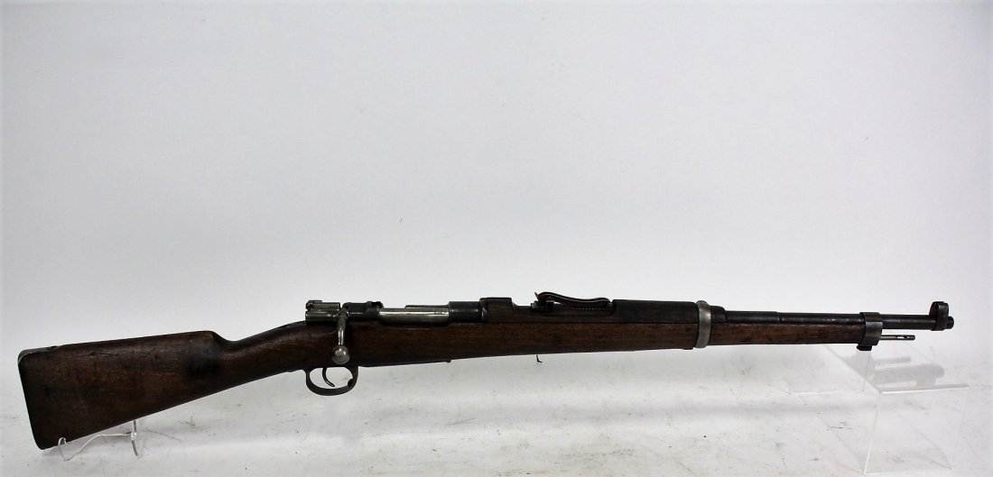 1923 OVIEDO SPANISH MAUSER 7MM RIFLE (USED): USED SPANISH FABRICA DE ARMS OVIEDO 1923 MAUSER 7MM RIFLE CALIBER: 7MM; SERIAL NUMBER: I2968; USED FIREARM(L2150)