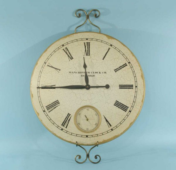 98 CLOCK ON STAND BY MANCHESTER CLOCK COMPANY Oct 14, 2009 Lewis