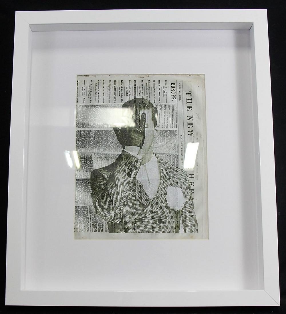 "THE GLOVE, JOHN WATERS" PHOTOLITHOGRAPH (1 of 2)