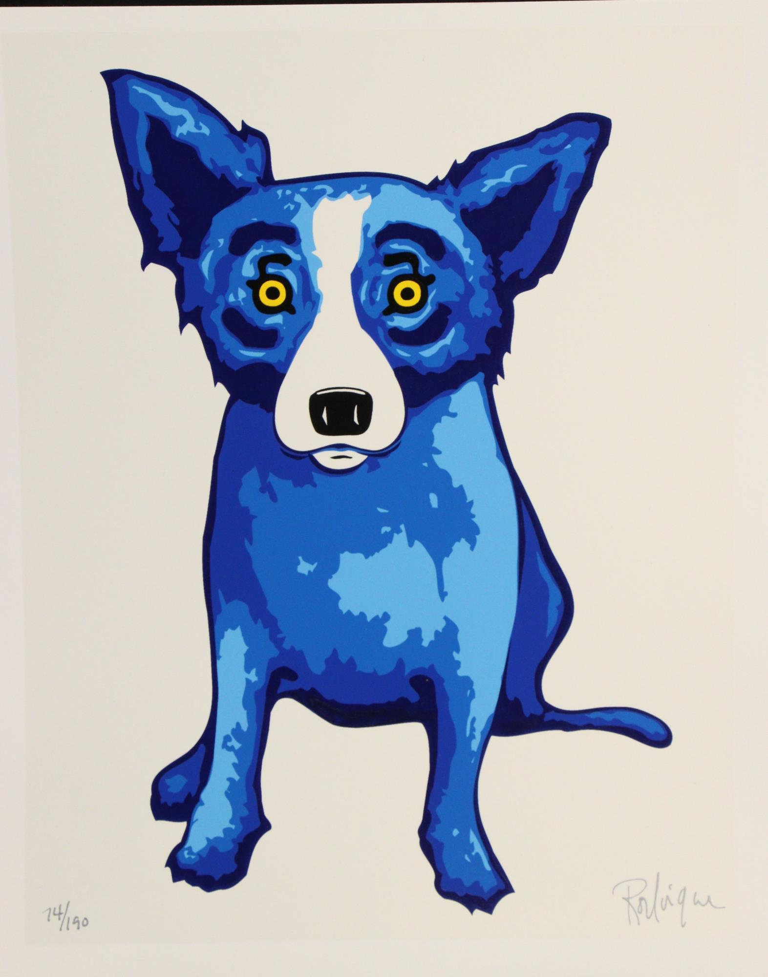 GEORGE RODRIGUE "PURITY OF SOUL" SILKSCREEN (1 of 2)