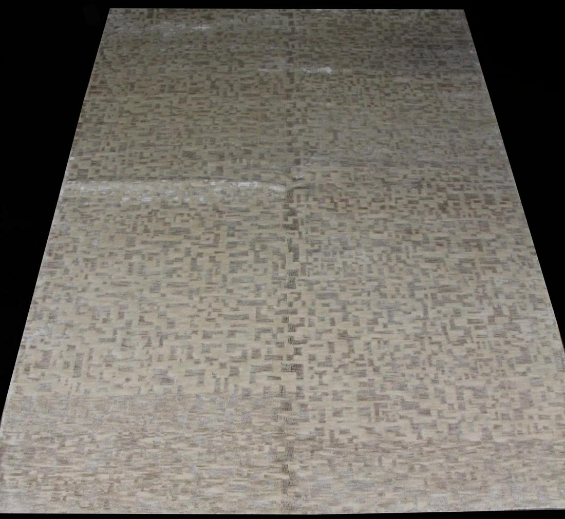 HAND KNOTTED CONTEMPORARY RUG (1 of 5)