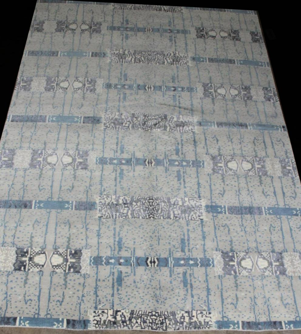 HAND KNOTTED CONTEMPORARY RUG (1 of 5)