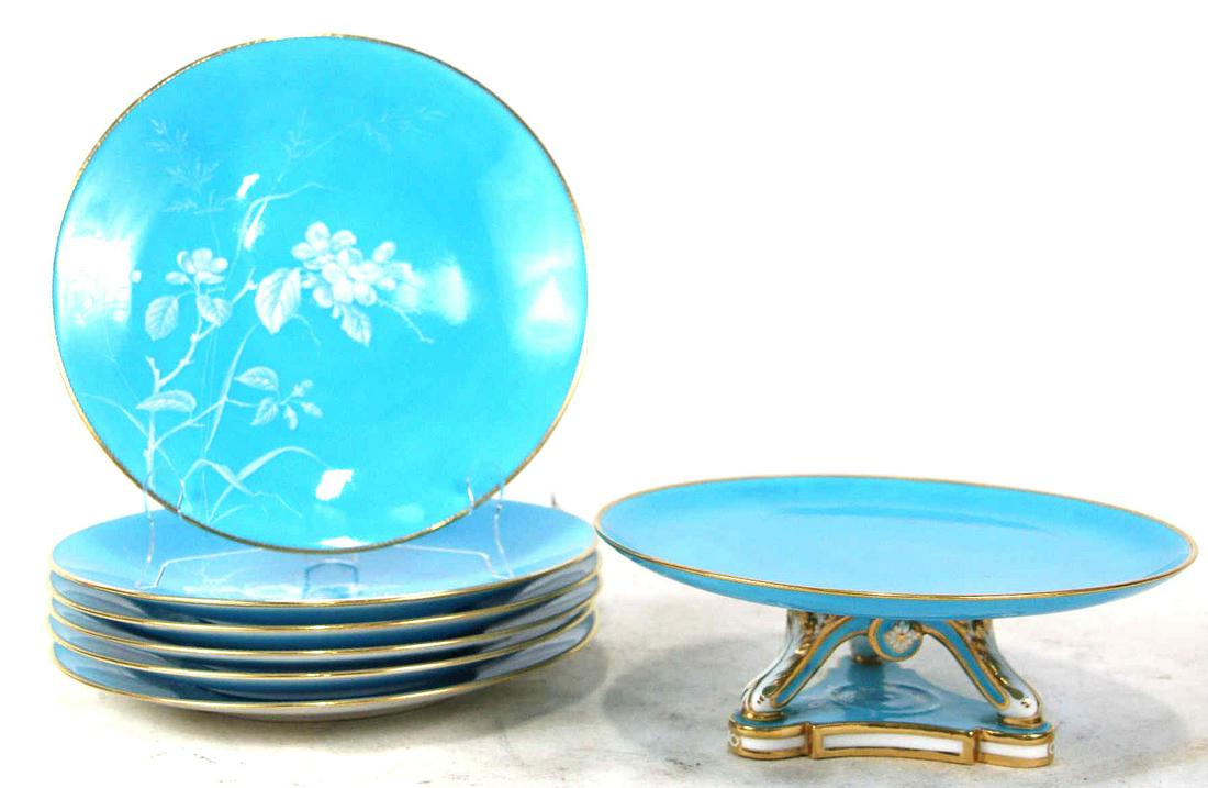 SEVEN PIECE MINTON FOR THOMAS GOODE (1 of 9)