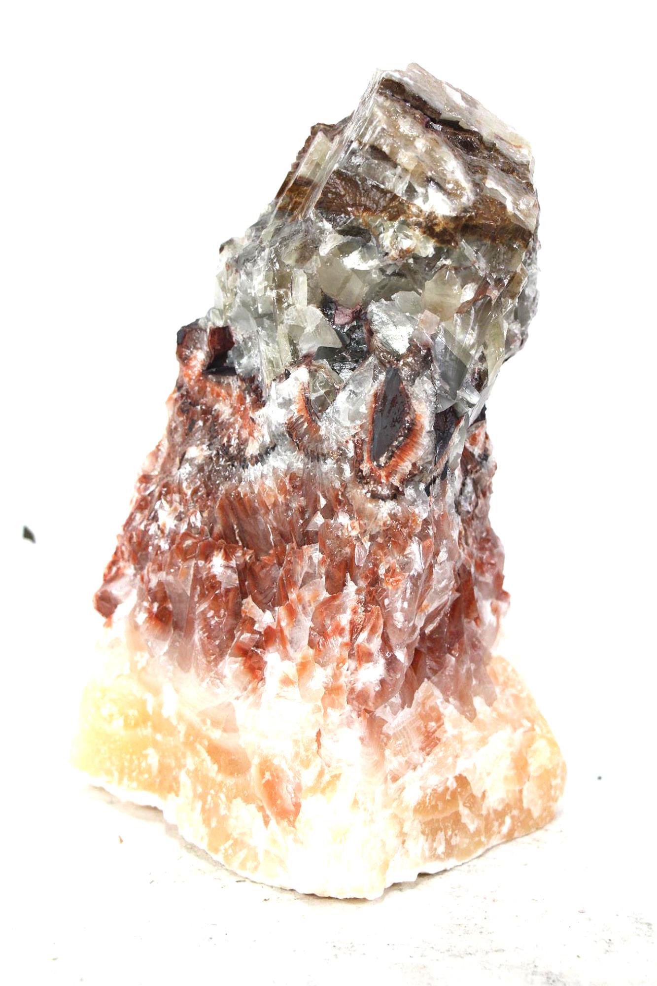 RED, YELLOW, GREEN & ORANGE CALCITE SPECIMEN (1 of 4)