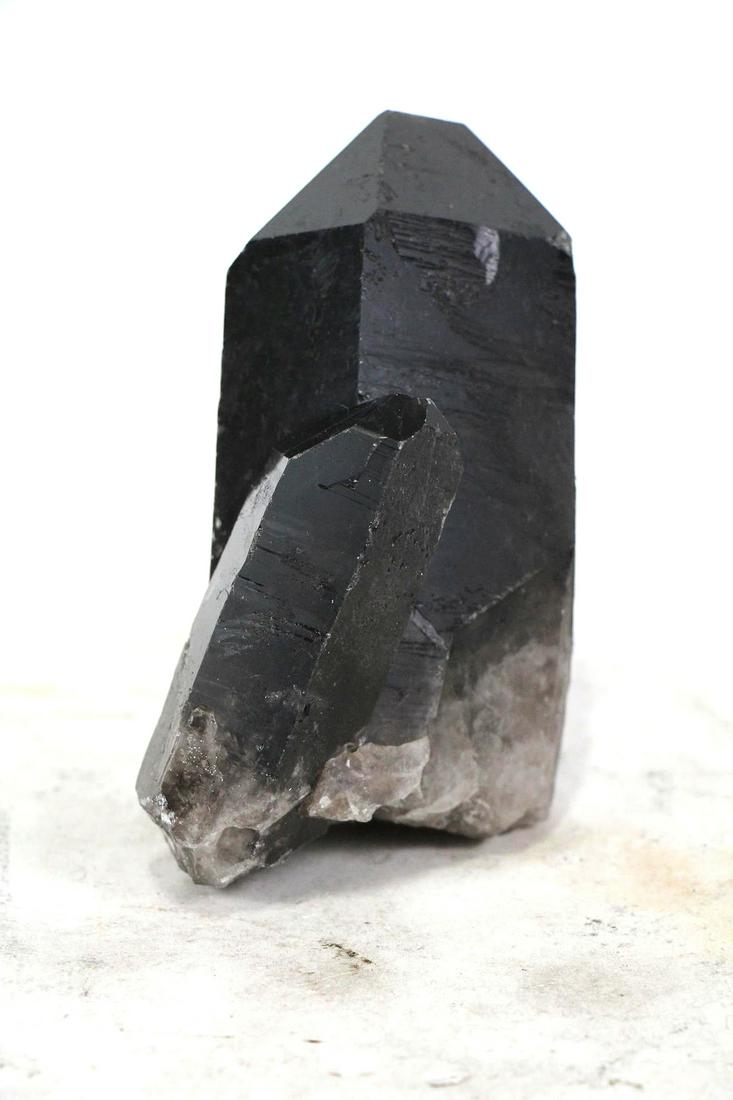 SMOKY HEAT-TREATED QUARTZ CLUSTER (1 of 4)