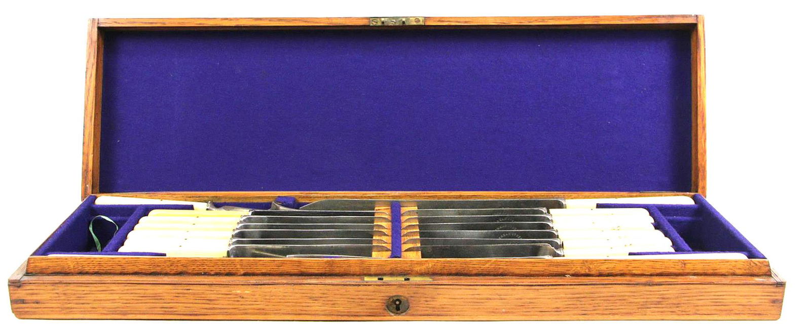 HARRISON FISHER & CO. 12 PIECE CARVING SET (1 of 4)