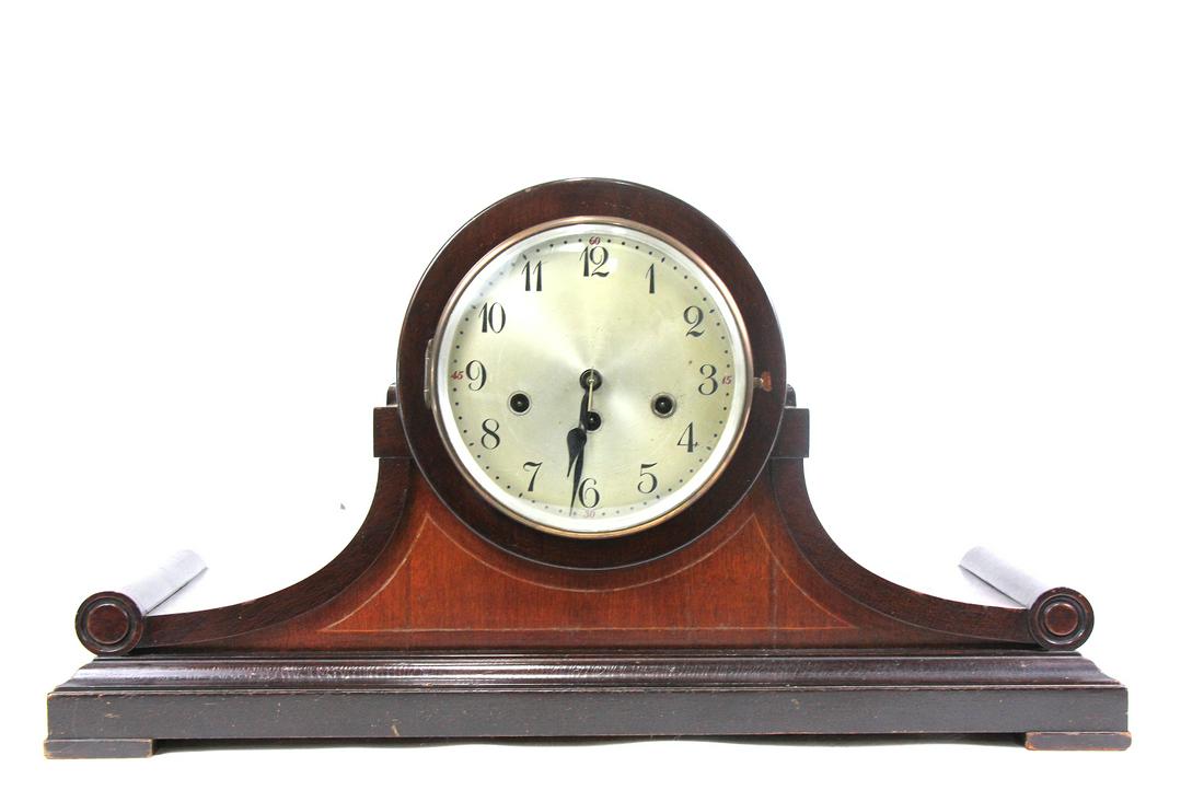 MANTLE CLOCK: MANTLE CLOCK Height: 13 in. by Width: 24 in. by Depth: 7.5