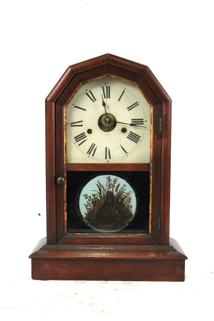 ANTIQUE AMERICAN CLOCK (1 of 6)